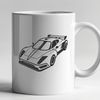 Speedy Vehicle Design A high-performance racing car with sleek design and dynamic lines.