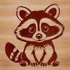 Free SVG Racoon Graphics for Download A simple illustration of a raccoon in various poses.