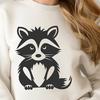 Free Unique Racoon Design DXF - Commercial Use