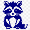 Free Unique Racoon Design DXF - Commercial Use