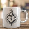 Sacred Heart Clip Art in SVG Format A stylized illustration of the Sacred Heart icon in vector format.