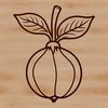 Free SVG Radish Design Download A detailed illustration of a single radish in vector format, suitable for commercial or personal use.