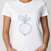 Root Vegetable SVG Illustration A detailed vector illustration of a root vegetable, suitable for cutting machines or laser engraving.