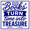 A simple SVG design featuring a person engrossed in a book, surrounded by thoughtful quotes.