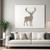 Illustrative vector art of a reindeer suitable for commercial use.