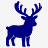 A digital vector illustration of a reindeer animal, suitable for various uses including Christmas decorations.