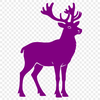 A simple outline illustration of a reindeer, suitable for commercial or personal use in various design projects.
