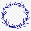 Ornate Crown Design Illustrated Crown of Thorns with intricate details, suitable for vector design and cutting machines.
