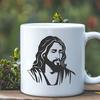 Unique Jesus In SVG