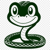 Vector Snake Design Illustration of a serpent reptile animal in vector format.