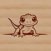 A detailed illustration of a lizard, suitable for vector art design projects.
