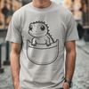 Beautiful Pocket-Sized Lizard Art A colorful illustration of a lizard, suitable for vector graphics.