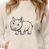 Beautiful Rhino In DXF For Free Download