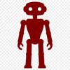 A futuristic robot illustration in vector format.