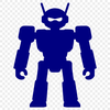 A futuristic robotic illustration designed with precision and detail, suitable for various creative applications.