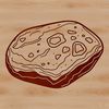 Free Editable Rock Vector Clip Art A free editable vector design of a rock for clip art and stencil purposes.
