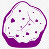 Geometric Gemstone Graphic A graphic representation of a rock, suitable for cutting or engraving with precision.