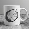 Geological Vector Art A detailed illustration of a rock, created as a vector graphic.