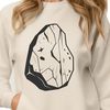 Rock Illustration Design An illustrative rock design suitable for vector art and cutting machines like Cricut.