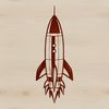 Starlight Cruiser Vector Art Vector illustration of a futuristic spaceship in space, designed for digital use.