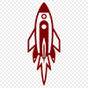 Beautiful Spaceship Artwork Download A high-resolution vector illustration of a futuristic spaceship designed for space exploration.