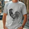 Beautiful Rooster - Laser Engraver SVG