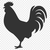 Cockerel DXF For Download - Free Commercial Use License