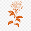 Creative Rose In SVG - Free Download