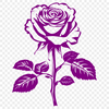 Unique Rose Digital Drawing - Free PNG Download