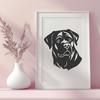 Rottweiler In SVGs - Free Commercial Use License