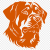 Free Rottweiler Vector Illustration In DXF For Free Download