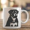 Stunning Rottweiler In SVG & PNG