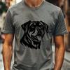 Rottweiler Vector Illustration In SVG, PNG, PDF And DXF Formats