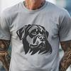 Creative Rottweiler - Laser Cutter PNG