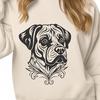 Ornate Rottweiler SVG