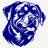 Artistic Rottweiler In PNG Format - Free Download