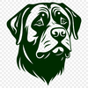 Rottweiler In DXF For Download, Free Commercial Use