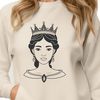 Royal Illustration in Various Colors and Designs A digital illustration of a princess character in various colors and designs.
