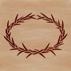 Christian Crown Symbolism SVG Illustration A detailed illustration of a crown made from thorns, symbolizing faith and sacrifice in Christian tradition.