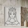 Elegant Girl Vector Graphic Free Download An elegant female character design created using scalable graphics technology.