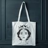 A royalty-free illustration of a young princess, suitable for digital cutting machines and crafting.