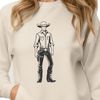 A Rugged Cowboy Illustration in Vector Format A cowboy illustration in vector format, suitable for cutting machines and laser cutters.