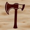 Vector Tool Graphic A high-quality illustration of a hand axe, suitable for vector graphics design.