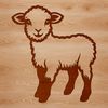 A detailed illustration of a sheep in various poses and breeds for graphic design projects.