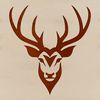 Beautiful Animal Artwork - Free to Download A detailed illustration of a deer's head, suitable for vector graphics projects.