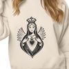 Immaculate Heart Symbolism A high-resolution vector illustration of the Immaculate Heart, suitable for digital and print applications.
