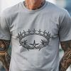 Religious symbol featuring the Crown of Thorns in vector format.