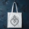Sacred Heart Illustration A detailed illustration of the Sacred Heart, a traditional religious icon, available as a vector graphic.