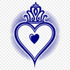 Beautiful Sacred Heart Icon in Vector Format Sacred Heart symbol in vector format, ideal for use in religious designs and artwork.
