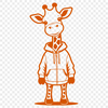 Spotted Savannah Creature A tall, spotted mammal with a long neck, commonly found in savannas and grasslands.